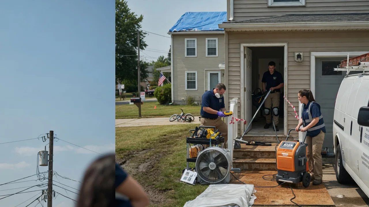 Water Damage Repair in Woonsocket, RI near me